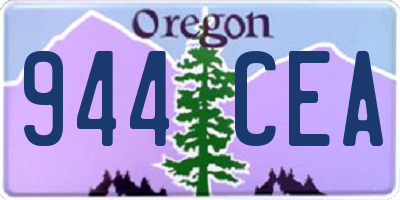 OR license plate 944CEA