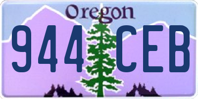 OR license plate 944CEB