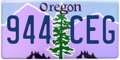 OR license plate 944CEG