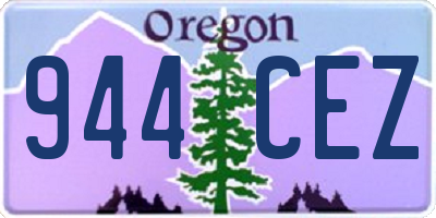 OR license plate 944CEZ