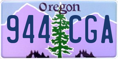 OR license plate 944CGA