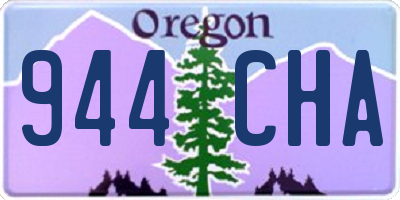 OR license plate 944CHA