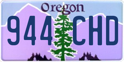 OR license plate 944CHD