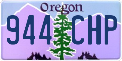 OR license plate 944CHP