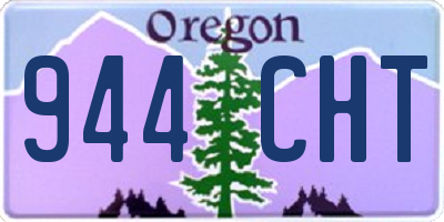 OR license plate 944CHT