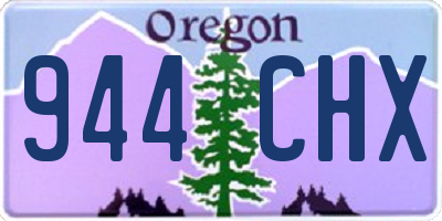 OR license plate 944CHX