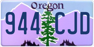 OR license plate 944CJD