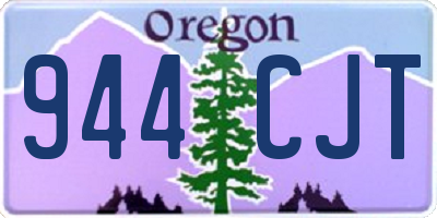OR license plate 944CJT
