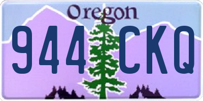 OR license plate 944CKQ