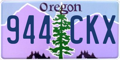 OR license plate 944CKX