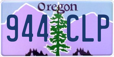 OR license plate 944CLP