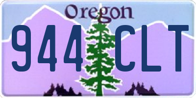 OR license plate 944CLT