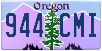 OR license plate 944CMI