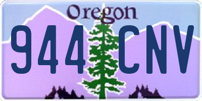 OR license plate 944CNV