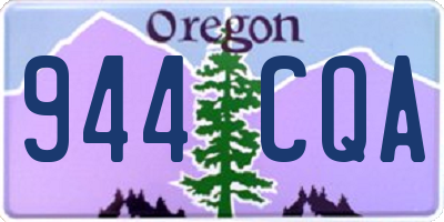 OR license plate 944CQA