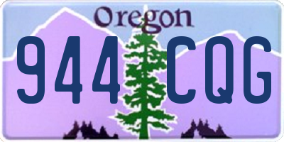 OR license plate 944CQG