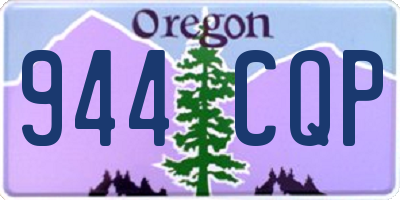 OR license plate 944CQP