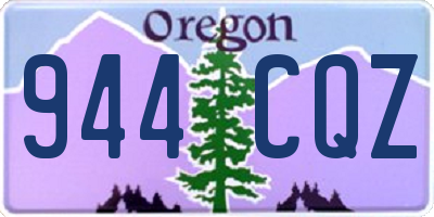 OR license plate 944CQZ