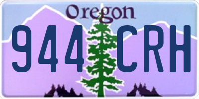 OR license plate 944CRH