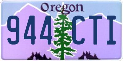 OR license plate 944CTI