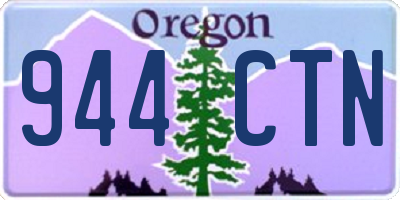 OR license plate 944CTN