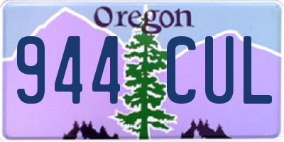 OR license plate 944CUL