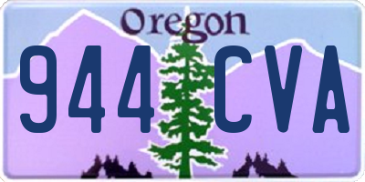 OR license plate 944CVA