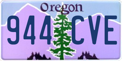 OR license plate 944CVE