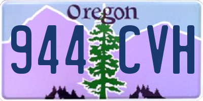 OR license plate 944CVH