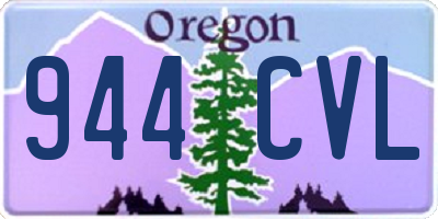 OR license plate 944CVL