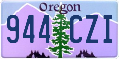OR license plate 944CZI