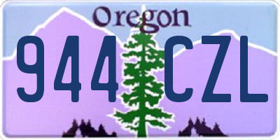 OR license plate 944CZL