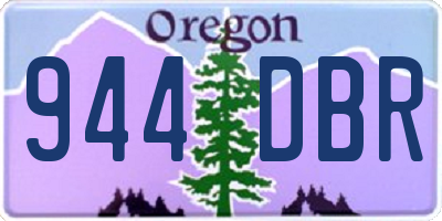 OR license plate 944DBR