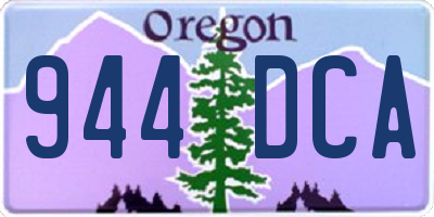 OR license plate 944DCA