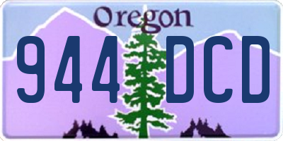OR license plate 944DCD
