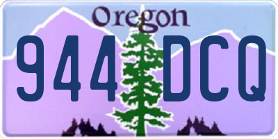 OR license plate 944DCQ
