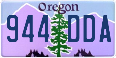 OR license plate 944DDA
