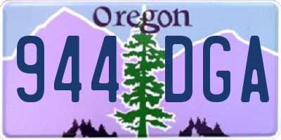 OR license plate 944DGA
