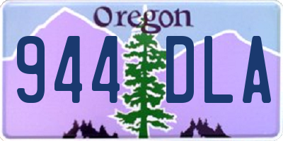 OR license plate 944DLA