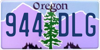 OR license plate 944DLG