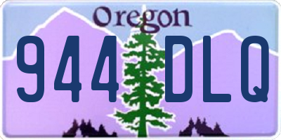 OR license plate 944DLQ
