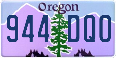 OR license plate 944DQO