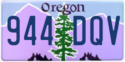 OR license plate 944DQV