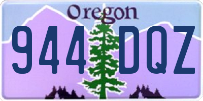 OR license plate 944DQZ