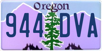 OR license plate 944DVA