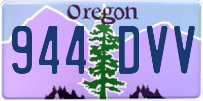OR license plate 944DVV