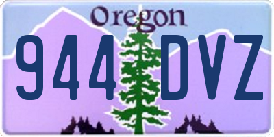 OR license plate 944DVZ