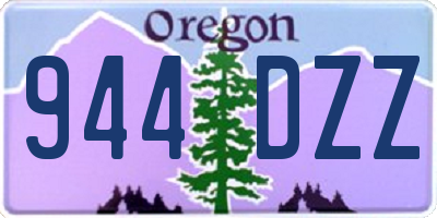 OR license plate 944DZZ