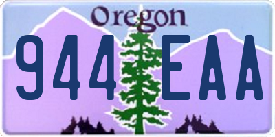 OR license plate 944EAA