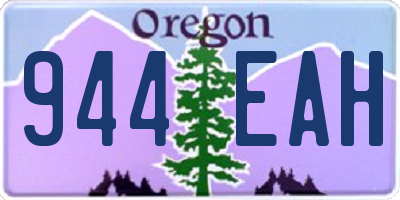 OR license plate 944EAH